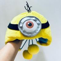 ราคา หมวกตุ๊กตา มินเนี่ยน Minion ลิขสิทธิ์แท้ นุ่มมาก ป้ายผ้าชัดเจน หายากมาก หมวกแฟชั่น ตาเริ่มลอก รวมยังสวยอยู่ มือสอง (27559715957)