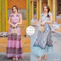 ราคา เดรสพิมพ์ลายไทย s m l (16004137435)
