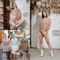 ราคา เซ็ทสูทแขนพองผ้าแก้ว 3 ชิ้น (6302283795)
