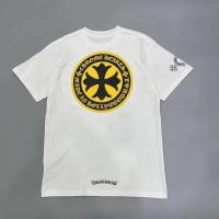 ราคา Chrome hearts เสื้อยืดแขนสั้นพิมพ์ลายตัวอักษรสําหรับผู้ชายและผู้หญิง (26405143340)