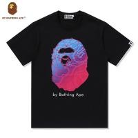 ราคา Bape ใหม่ เสื้อยืดลําลอง แขนสั้น คอกลม พิมพ์ลาย สําหรับผู้ชาย (12392039186)