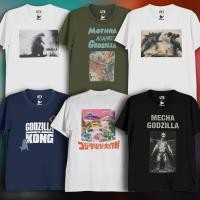 ราคา เสื้อยืดลำลอง แขนสั้น พิมพ์ลาย Vajra Godzilla สำหรับผู้ชาย Ut 43437 (5196606512)