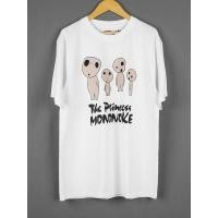 ราคา Ghost Princess Mononoke Classic Anime Cotton American Short Sleeve เสื้อยืดผู้ชายและผู้หญิง (29057962678)
