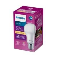 ราคา Philips หลอดไฟ LED 12 วัตต์ Warm White รุ่น LEDBULB 12W E27 4000K (29703597729)