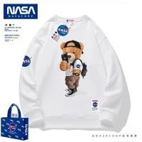 ราคา เสื้อกันหนาว คอกลม ผ้าฝ้าย และผ้ากํามะหยี่ พิมพ์ลายการ์ตูนหมี NASA ขนาดใหญ่ แฟชั่นฤดูใบไม้ผลิ และฤดูใบไม้ร่วง สําหรับผู้ชาย และผู้หญิง (22301470023)