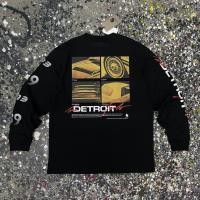 ราคา พร้อมส่ง เสื้อยืดแขนยาว คอกลม ทรงหลวม ลายธีมรถยนต์ คุณภาพสูง แฟชั่นสําหรับคู่รัก (23925223803)