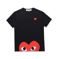 ราคา เสื้อยืดแขนสั้น พิมพ์ลาย PLAY COMME DES GARCONS REI KAWAKUBO สําหรับผู้ชาย และผู้หญิง (23228961588)