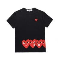 ราคา เสื้อยืดแขนสั้น พิมพ์ลาย PLAY COMME DES GARCONS REI KAWAKUBO สําหรับผู้ชาย และผู้หญิง (22128966740)