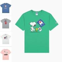 ราคา Champion Snoopy เสื้อยืดคอกลม แขนสั้น พิมพ์ลาย สําหรับผู้ชาย 217808 (19252058292)