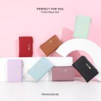ราคา SALE กระเป๋าสตางค์ผู้หญิง Perfect For You forever young กระเป๋าสตางค์ใบกลาง2 พับ 6204 002 (7213207279)