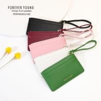 ราคา พร้อมส่งในไทย กระเป๋าสตางค์ผู้หญิง ใบกลางน่ารัก FOREVER YOUNGคล้องมือได้ ใส่บัตรได้ กระเป๋าใส่โทรศัพท์8313 002 (21380904413)