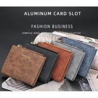 ราคา กระเป๋าสตางค์หนังผู้ชาย Baellerry ช่องใส่บัตรเยอะ กระเป๋าสตางค์ผู้ชาย กระเป๋าสตางค์ใบสั้นผู้ชายDR050 (20286093713)