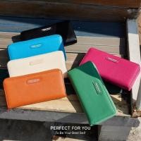 ราคา ใหม่ กระเป๋าสตางค์ PERFECT FOR YOU กระเป๋าสตางค์ผู้หญิงใบยาว2พับซิปล็อค มีซิปใส่เหรียญ พร้อมกล่อง พร้อมส่งในไทย6307 002Y (23989083751)