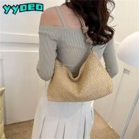 ราคา Yyoeo กระเป๋าฟาง กระเป๋าถือความจุขนาดใหญ่ถักแฮนด์เมด กระเป๋าผ้าทอหวายน่ารักสุภาพสตรี (29060077691)