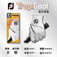 ราคา ถุงมือกอล์ฟ Footjoy TropiCool Mens Golf Refreshing Feel Stronger Breathable Single Left Hand Gloves (25933159813)