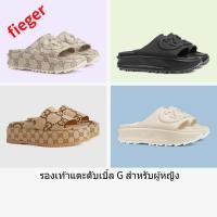 ราคา รองเท้าสตรีคลาสสิกใหม่ของ Gucci รองเท้าแตะดับเบิ้ล G สำหรับผู้หญิง (17296817116)