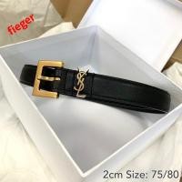 ราคา Saint Laurentถูกที่สุด ของแท้ 100 Ysl belt 2 cm (27910201745)