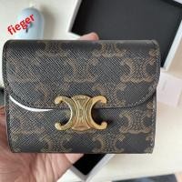 ราคา ถูกที่สุด ของแท้ 100 Celine trifold wallet (29409858979)
