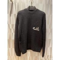 ราคา LV 24New Contrast Color Knitwear Sweater Fashion All Matching Loose Design Men and Women Same Style (29460519846)