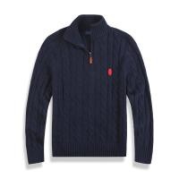 ราคา Ralph Lauren Men s Sweater Autumn and Winter Stand Collar Twist Knitted Sweater Business Casual Wool Blend Thickened Warm Pullover (28010519699)
