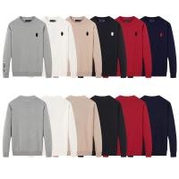 ราคา Ralph Lauren Spring and Autumn Pony round Neck Sweater Men s Pullover Crew Neck Casual Pure Color Cotton Men s Sweater Top Coat (26910529573)