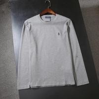 ราคา Ralph Lauren Men s Spring and Autumn Pony Embroidery Cotton round Neck Long SleevesTT shirt Fashion (26910529568)