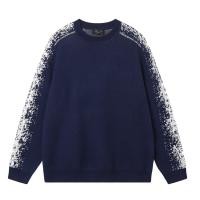 ราคา FEND Big ElementFFMosaic Contrast Color Gradient Sweater Sweater for Men and Women (25485771168)