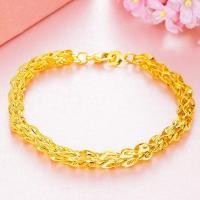 ราคา เวียดนามทรายทองเคลือบเงาฟีนิกซ์หางสร้อยข้อมือทองเหลืองชุบ24เคเครื่องประดับทองยาวไม่จางหายผู้ชายผู้หญิงสร้อยข้อมือ (26505138892)