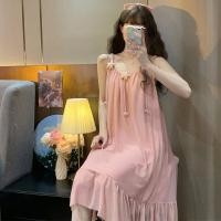 ราคา ร้านค้าแนะนําชุดนอนเซ็กซี่ Pure Desire สไตล์ High End Sling Nightdress Loungewear ins แฟชั่น All Match Chanel สไตล์ (27908235191)