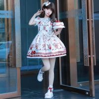 ราคา New Arrival Diary Bear Yingling Girl Original Lolita กระโปรง jsk ชุดน่ารัก Lolita สไตล์ญี่ปุ่นกระโปรงพัฟ All Match (27209847553)