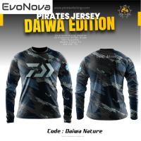ราคา EvoNova ร้านตกปลา แบบละเมิดลิขวิด Baju PANCING DAIWA NATURE EDITION เสื้อกีฬาตกปลา DAIWA NATURE EDITION (24012313885)