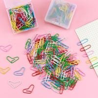 ราคา 100 ตัว คลิปหนีบกระดาษบรรจุกล่อง 100 ตัว paper clip (27510519248)