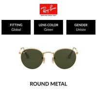 ราคา Ray Ban Round Metal RB3447 001 size 50 sunglasses (907987434)