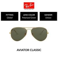 ราคา RAY BAN AVIATOR LARGE METAL RB3025 001 58 Size 55 Sunglasses (5857991503)
