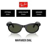 ราคา RAY BAN WAYFARER OVAL RB2242F 901 31 Sunglasses (25725838459)