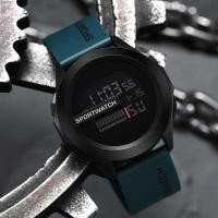 ราคา นาฬิกาดิจิตอลมีไฟ นํา จับเวลา สายยาง กันน้ํา เหมาะสําหรับผู้ชายและผู้หญิงนาฬิกากีฬากลางแจ้ง (27553323913)