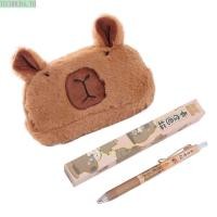ราคา Techhub4 Capybara Plush Pen Bag ตุ๊กตาตุ๊กตา Capibala การ์ตูน Capybara ปากกา กล่องดินสอตุ๊กตาสัตว์ Soft Capibara Plush กระเป๋าดินสอเครื่องเขียน (28910698989)