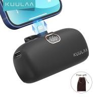 ราคา Kuulaa พาวเวอร์แบงค์ 18W 5000mah ขนาดเล็ก แบบพกพา ชาร์จเร็ว สําหรับ Samsung iPhone 15 14 13 12 pro max (17080811520)