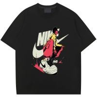 ราคา ความคิดสร้างสรรค์วาดด้วยมือแฟชั่นกีฬาสบายๆชายหญิงเสื้อยืด NIKE (28055594925)