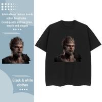 ราคา Black Myth Wukong เสื้อยืด เสื้อยืดชาย เสื้อผู้ชาย เสื้อคอกลม (24985187640)