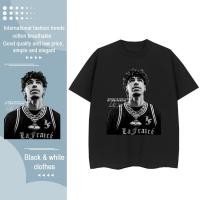 ราคา Lakers team t shirt รูปแบบกีฬา ถนนฮิปฮอป เสื้อยืด ฝ้าย กรัม พิมพ์ DIY คอกลม ระบายอากาศไ NBA (28358072785)