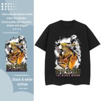 ราคา NBA รูปแบบกีฬา KOBE Top ถนนฮิปฮอป เสื้อยืด ฝ้าย กรัม พิมพ์ DIY คอกลม ระบายอากาศไ Lakers team (28258076849)