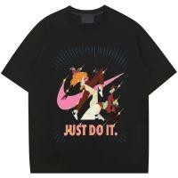 ราคา กีฬาความคิดสร้างสรรค์แฟชั่นง่ายๆภาพวาดการ์ตูนชายหญิงเสื้อยืด NIKE COD (28055594928)