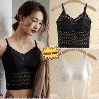 ราคา จัดส่งจากประเทศไทย เสื้อลูกไม้ซีทรูเล็กน้อย สายเอี๊ยมลูกไม้เซ็กซี่ มีซับใน ใส่สบาย เซ็กซี่ คลุมช่วงหน้าท้องส่วนล่าง (28251713217)