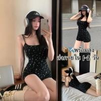 ราคา ส่งไวจากไทย จั๊มสูทขาสั้น จั๊มสูทสั้นสายหลังเซ็กซี่เสื้อพิมพ์ลายชุดจั๊มสูทลําลองเปิดไหล่ น่ารัก (25985829671)