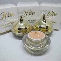 ราคา กันแดดหน้าเนียน wise nano collagen SPF50PA ไวซ์ กันแดดนาโนคอลลาเจน 12 g (17370629612)