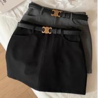 ราคา กระโปรงกางเกงขาสั้น แถมเข็มขัด ทรงกระโปรงทรงเอ เนื้อผ้าเกรดดี ทรงเป๊ะ เอวสูง (26853607613)