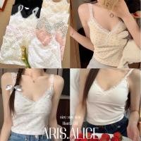 ราคา เสื้อสายเดี่ยวลูกไม้งานนำเข้าป้าย miss sumey ผ้าดี งานน่ารักมากก (24024121398)