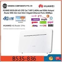 ราคา เราเตอร์ซิมการ์ด Huawei B535 836 Dual Band 4G 5G CPE WiFi 2 4GHz 5GHz พร้อมพอร์ตอีเธอร์เน็ต 4 กิกะบิต 300Mbps (22978863260)