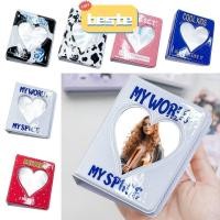 ราคา อัลบั้มรูป BESTE ที่ใส่โฟโต้การ์ดรัก PVC สมุดการ์ดชื่อกระเป๋ากลวง 64 ใบผู้ชาย (29060462670)
